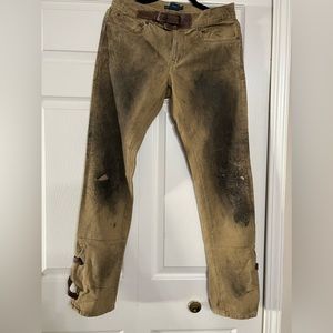 Ralph Lauren Blue Label destroyed jeans